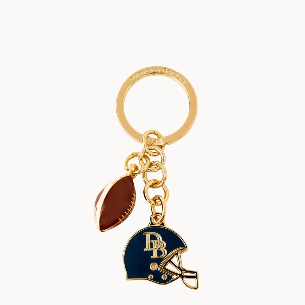 Dooney Bourke Football Key Fob Keychain bag charm 🆕
